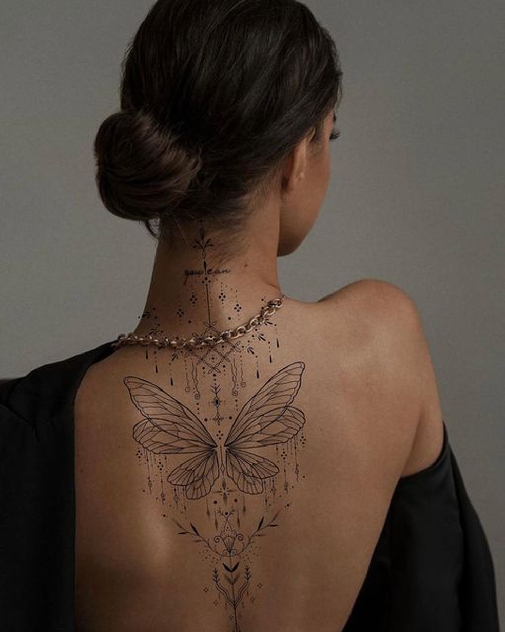 Tatuagem grande pode ser delicada? 30 inspirações que valem a pena ...