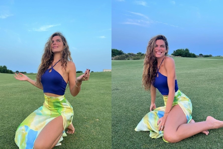 Mariana Goldfarb medita um dia antes da sua estreia no desfile da ...