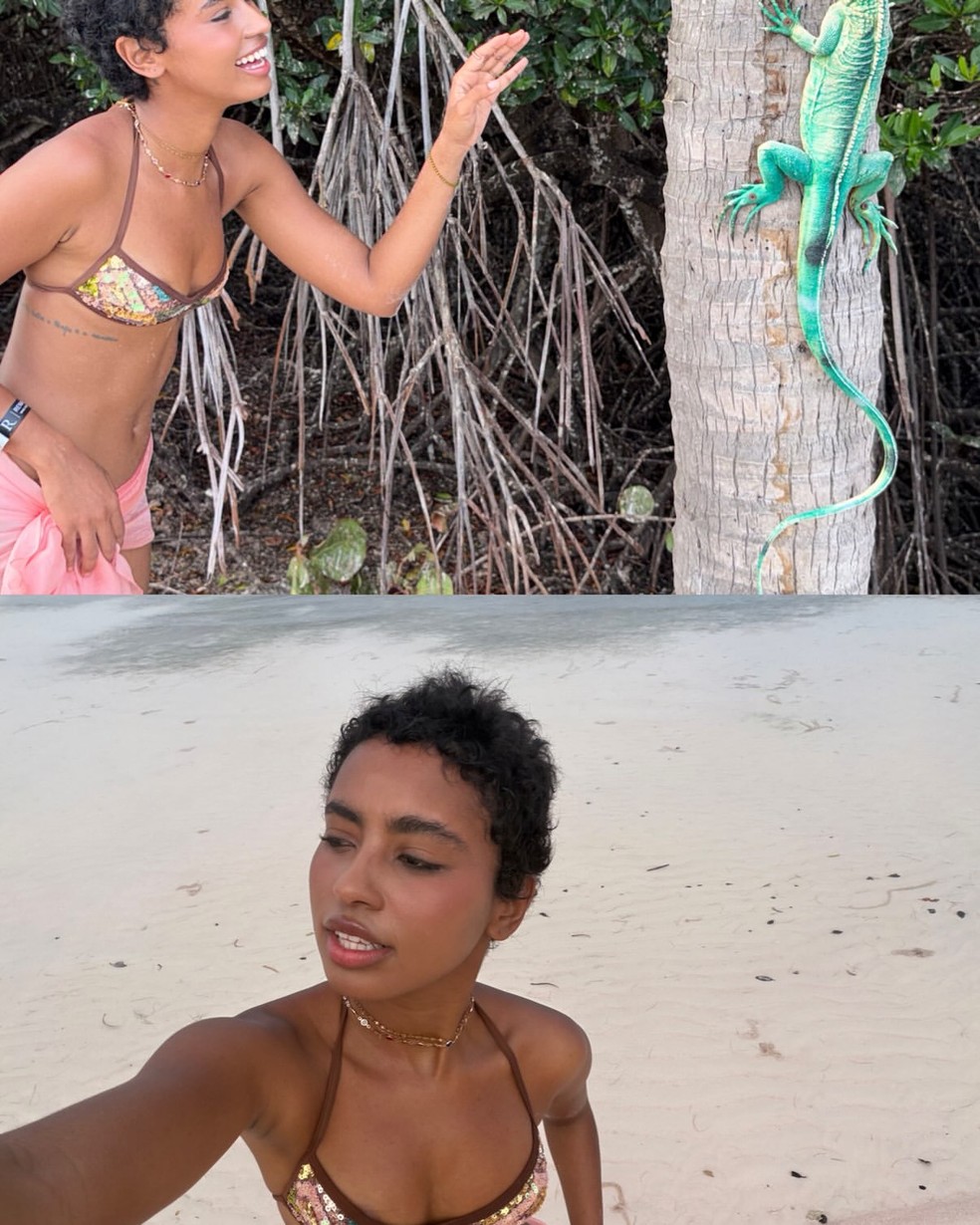De férias, Gabz publica registros de viagem ao Caribe — Foto: Reprodução/ Instagram