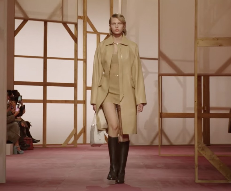 Hermès na Paris Fashion Week — Foto: Reprodução/ Hèrmes