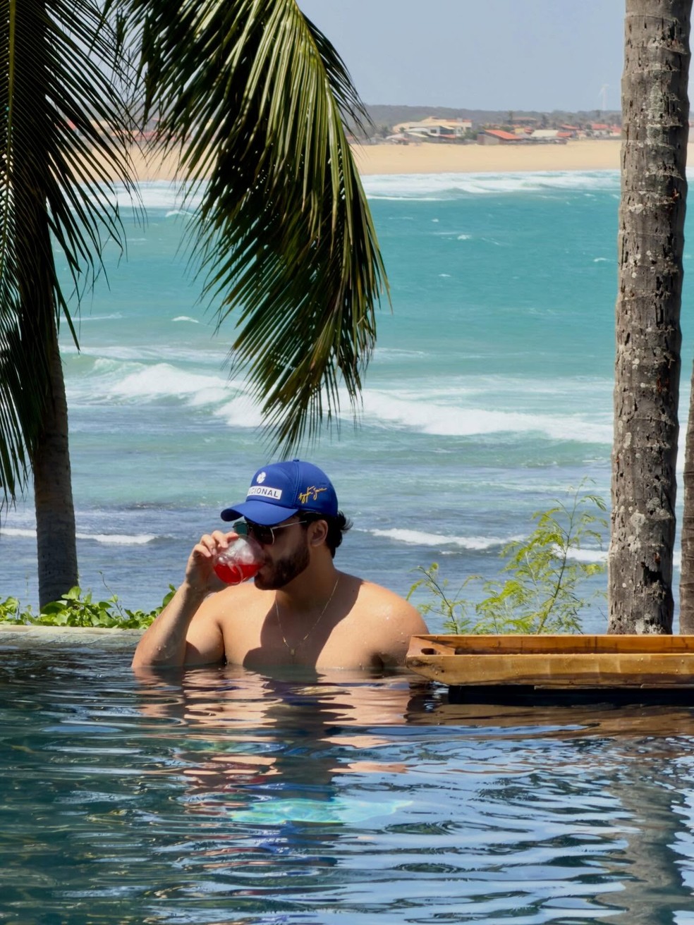Gabriela Versiani e Murilo Huff curtem férias no Ceará — Foto: Reprodução/Instagram