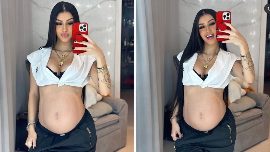 Bia Miranda emociona ao detalhar parto do 1º filho: 'Eu queria desistir'