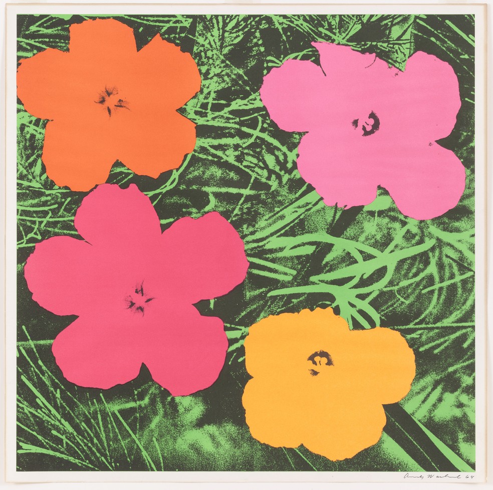 'Flowers', de Andy Warhol (1964) — Foto: Reprodução moma.org