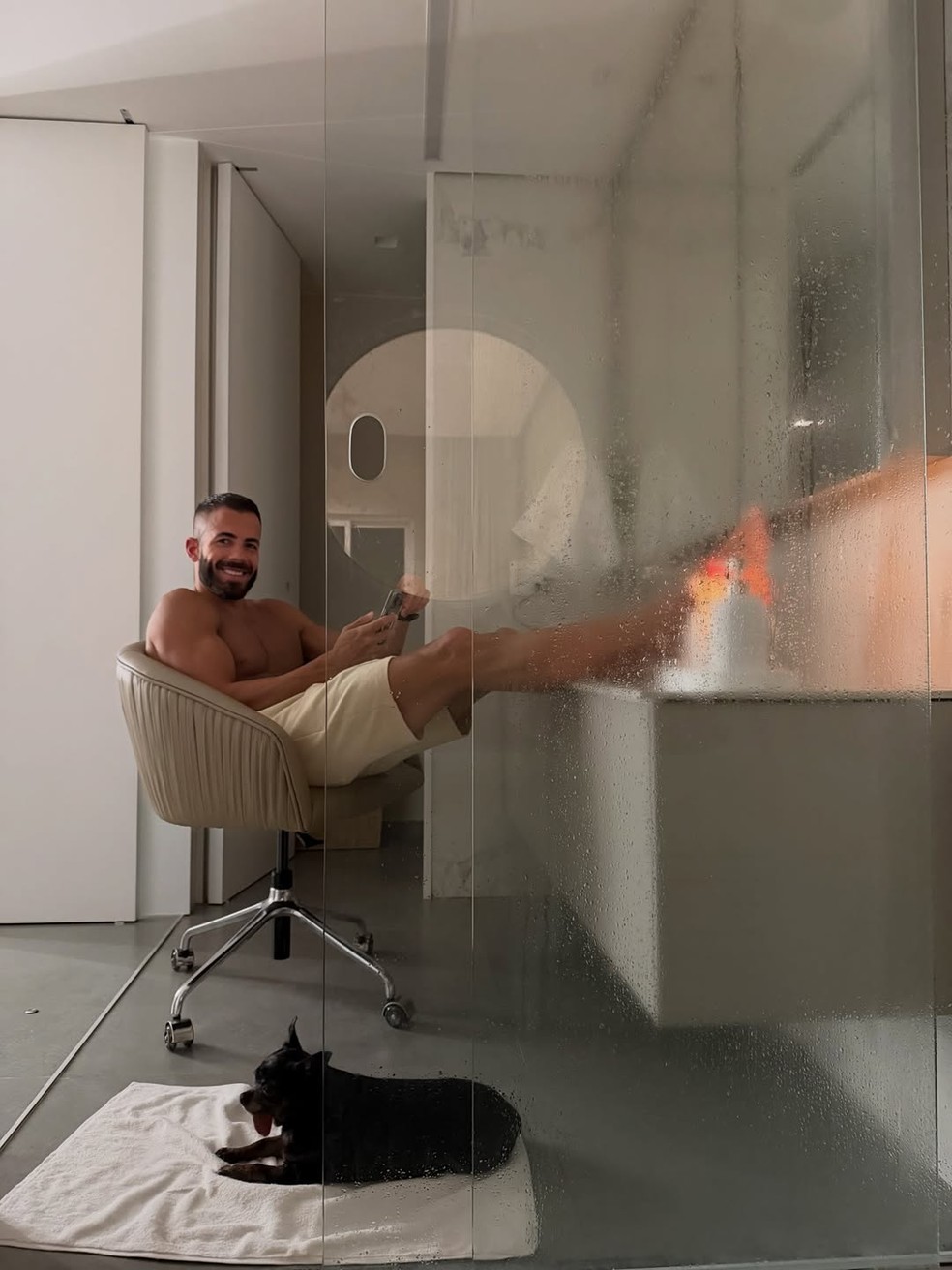 Pipo Marques é namorado de Mari Gonzalez — Foto: Pipo Marques é namorado de Mari Gonzalez