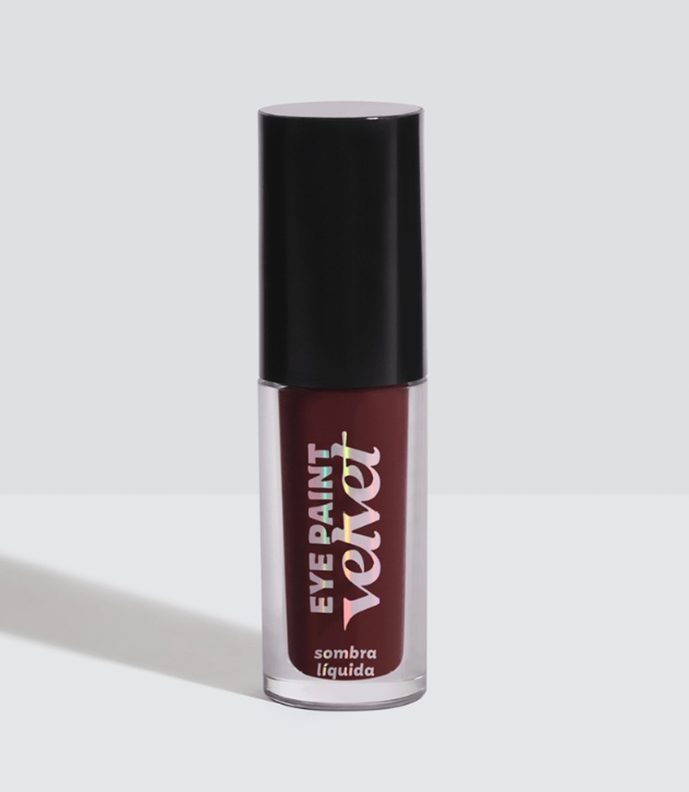 Sombra Líquida – Eye Paint Velvet – Brown, Dailus — Foto: Reprodução