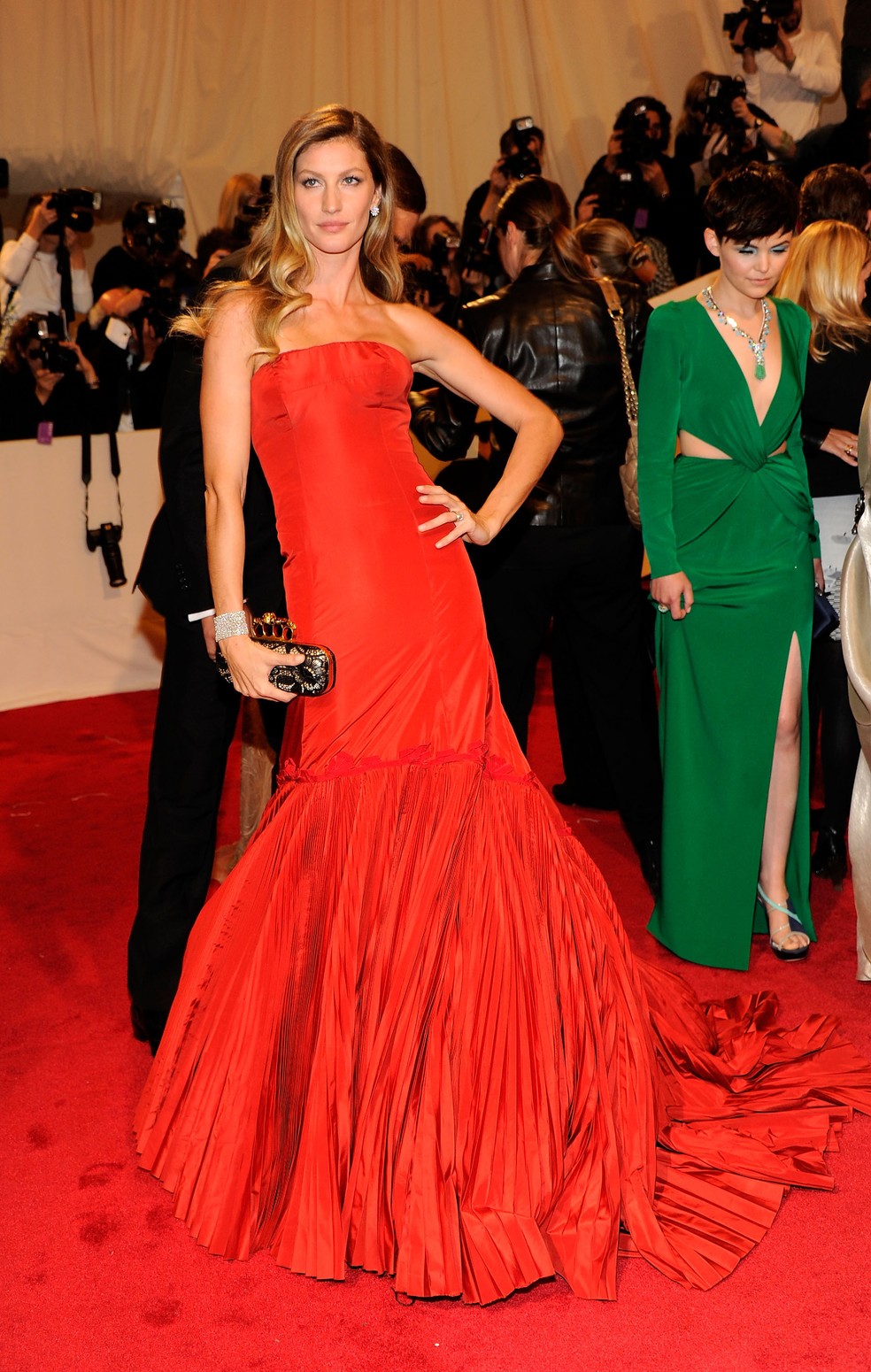 Gisele no MET Gala 2011 — Foto: Getty Images