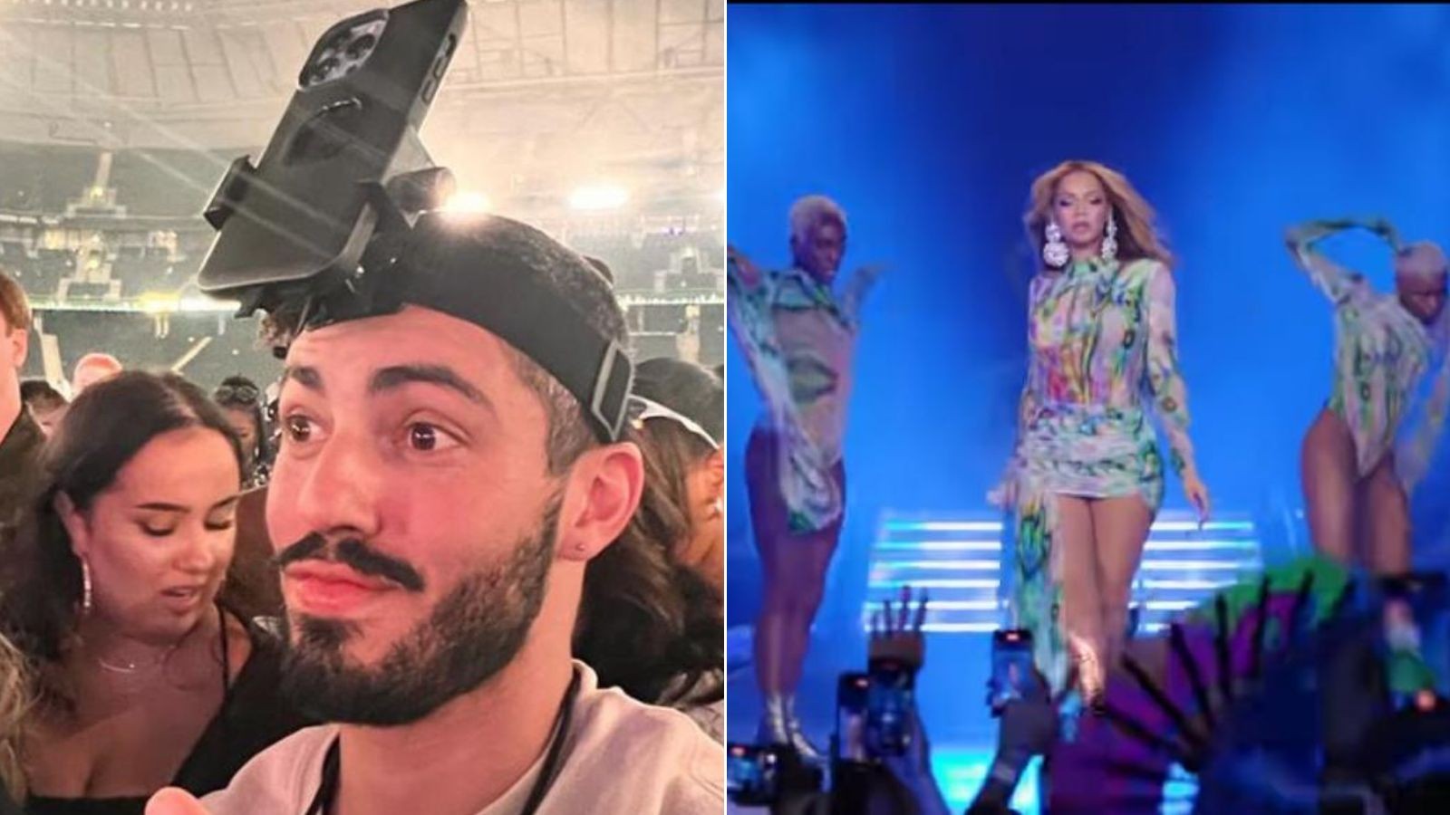 Fã brasileiro viraliza ao transmitir show de Beyoncé para 50 mil pessoas
