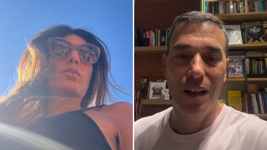 Andréia Sadi ganha declaração do companheiro, André Rizek