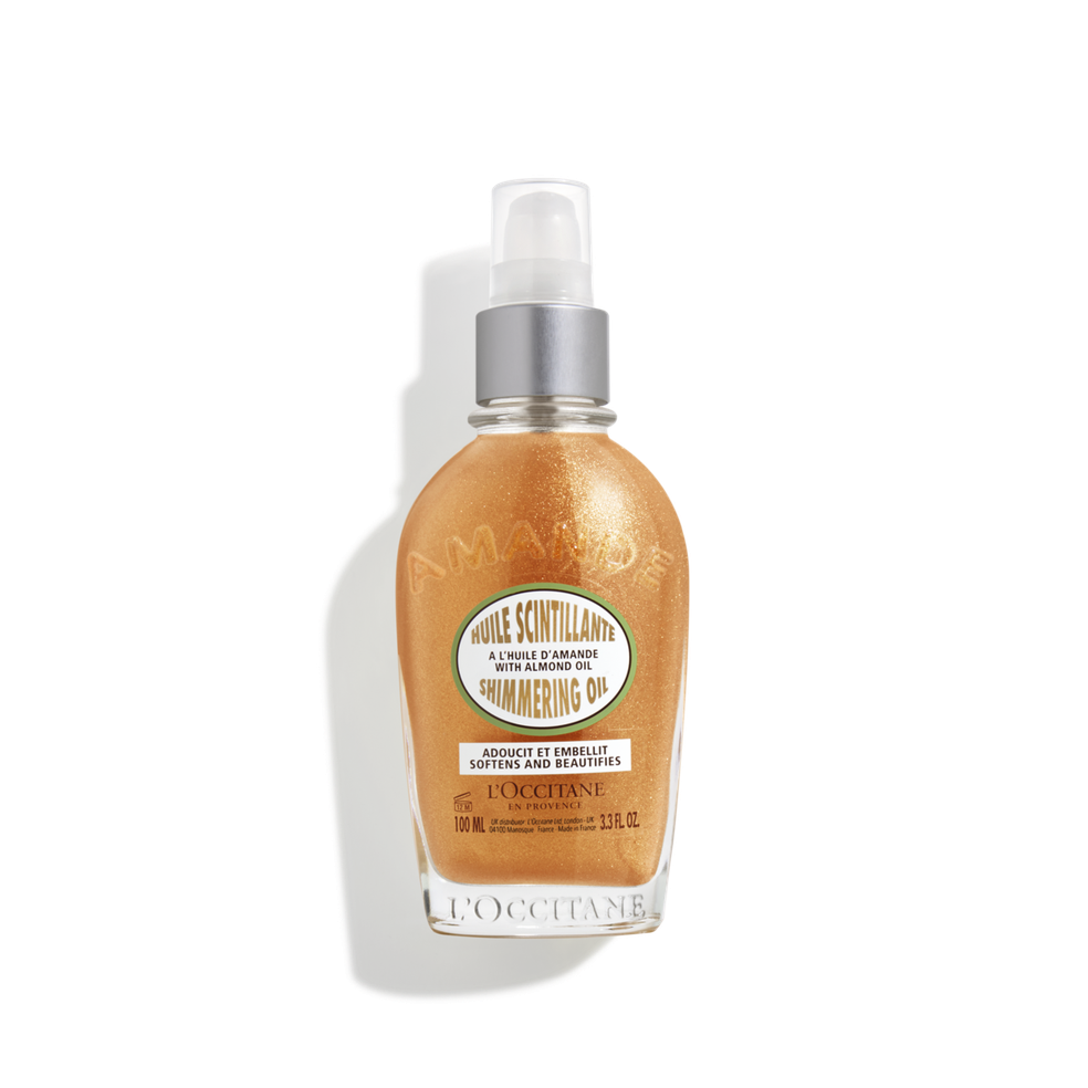 Óleo Corporal Iluminador Amêndoa, L’Occitane en Provence — Foto: Foto: Divulgação
