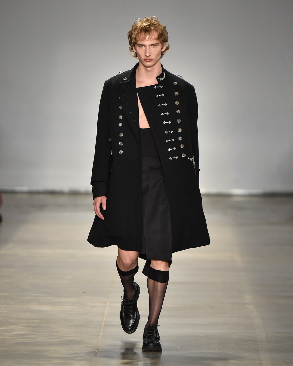 Desfile À La Garçonne no SPFW N 58 — Foto: Divulgação/@agfotosite