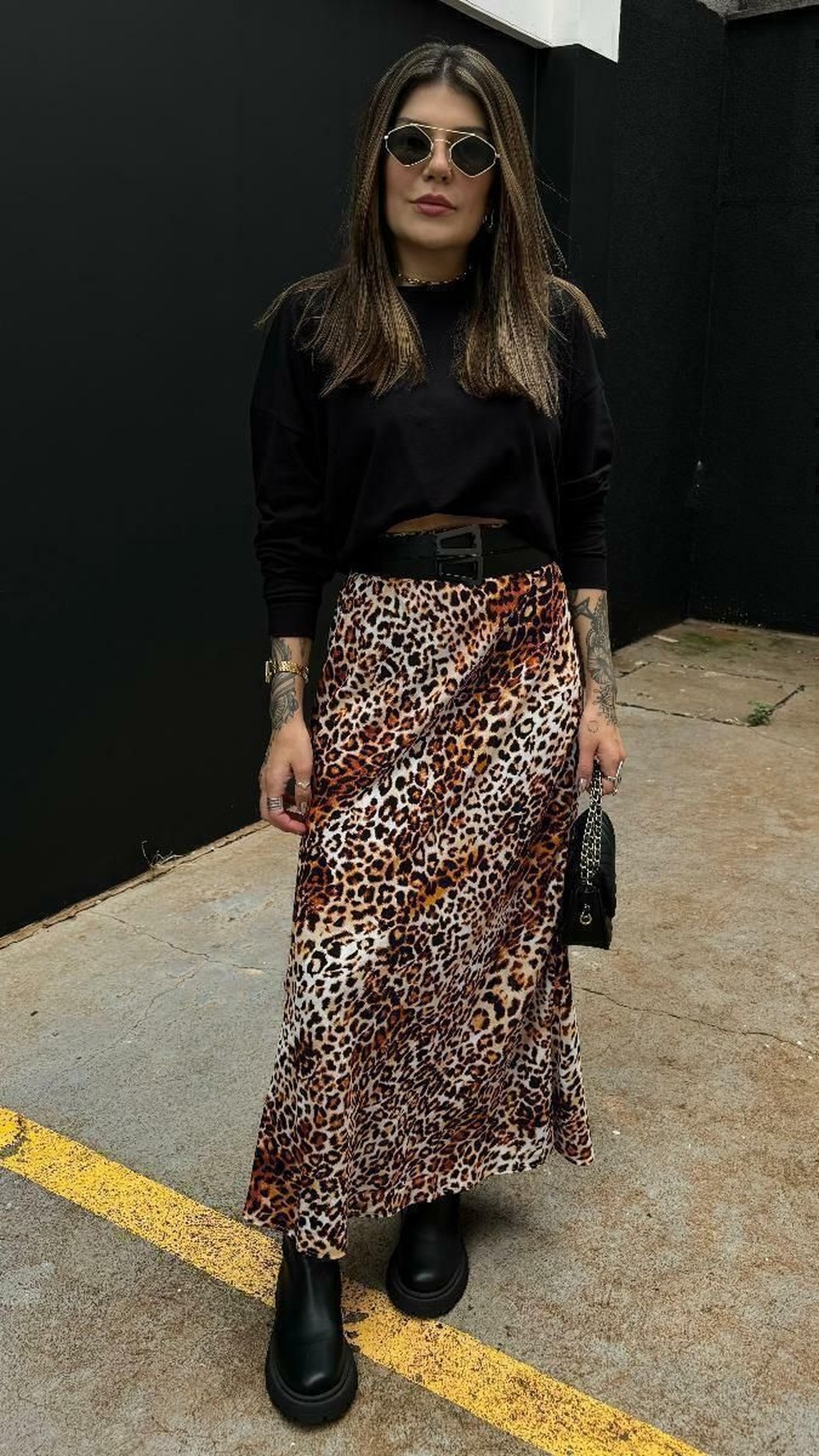 Look Com Saia Longa