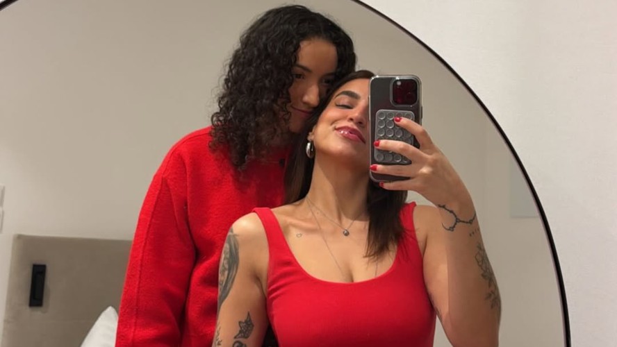 Combinando, Gabi Guimarães e Boo Unzueta comemoram o ano novo juntas