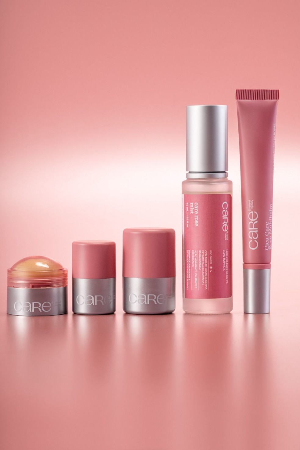 CARE Natural Beauty lança linha Rosas — Foto: Divulgação