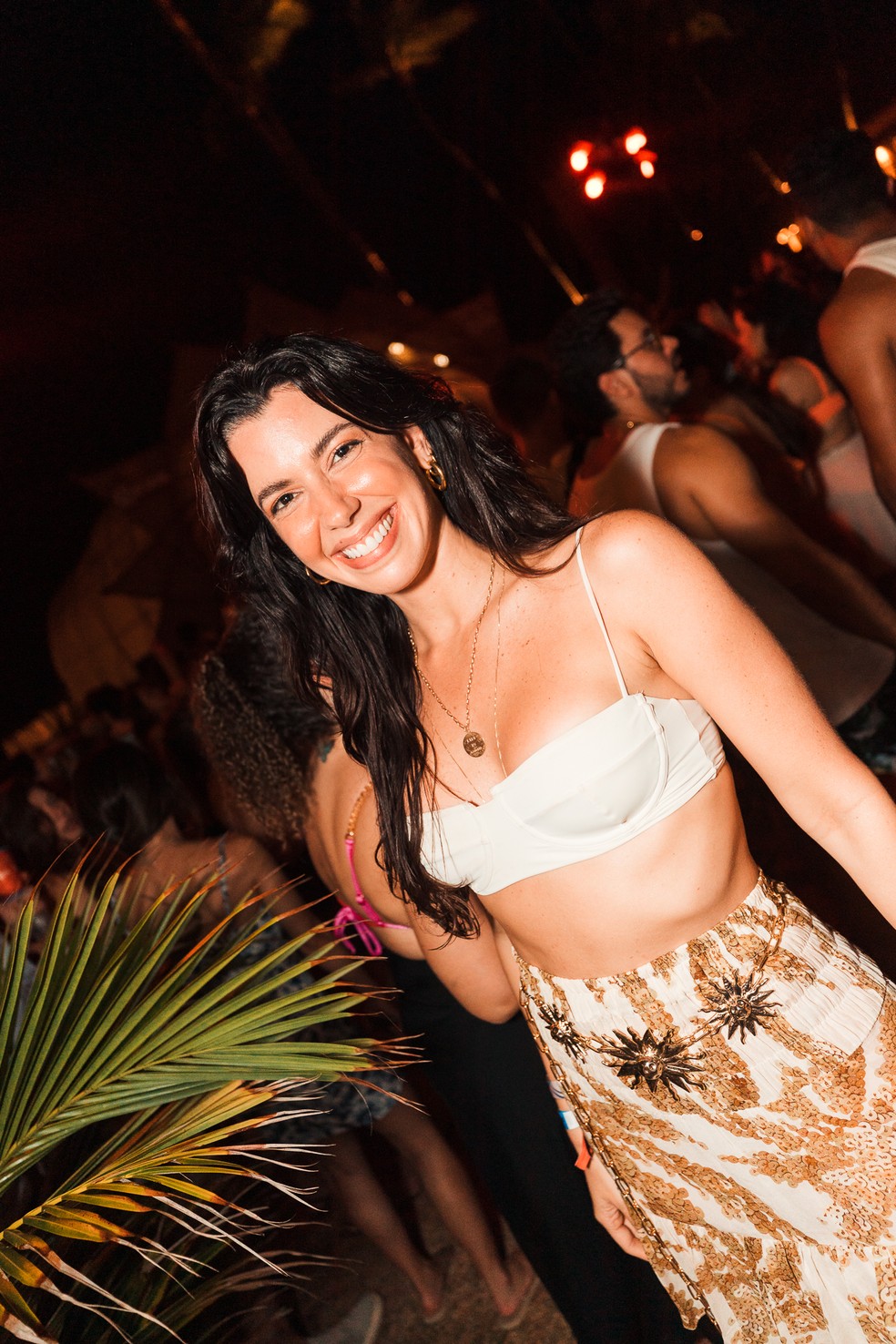 Camila Coutinho curte festa em Beach Club Morea, em Maracaípe, Pernambuco — Foto: Pedro Pereira