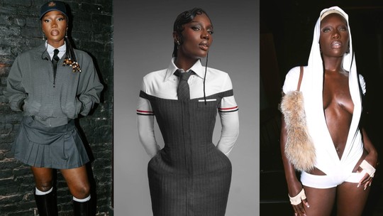 O estilo de Doechii em 9 looks: alfaiataria, sensualidade e college style O estilo de Doechii em 9 looks: alfaiataria, sensualidade e college style