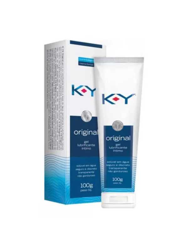 Gel lubrificante íntimo K-Y em bisnaga