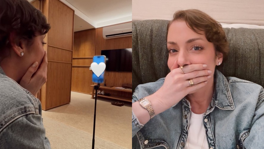 Fabiana Justus mostra bastidores de 'encontro' com seu doador de