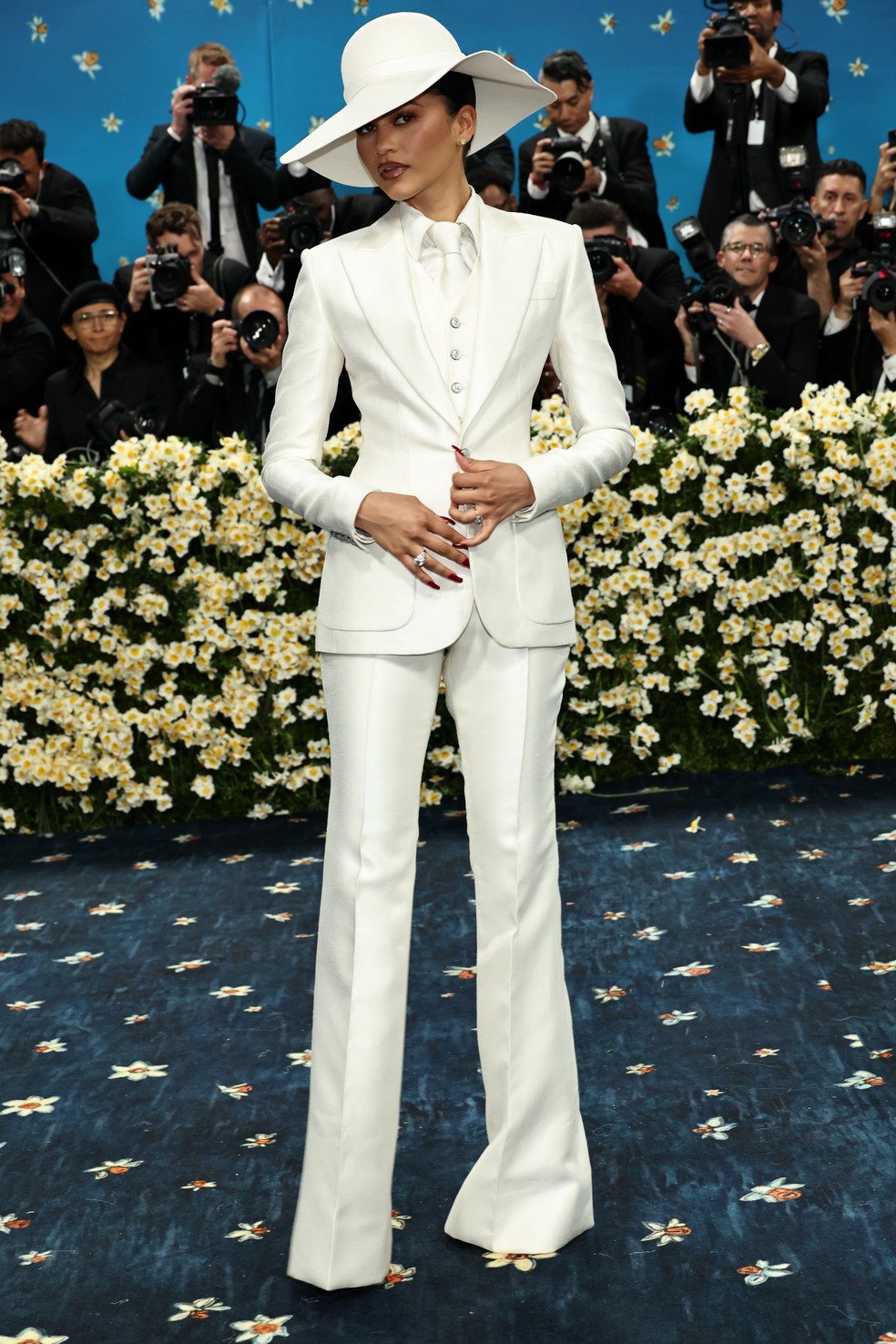 Zendaya no Met Gala 2025 — Foto: Getty Images