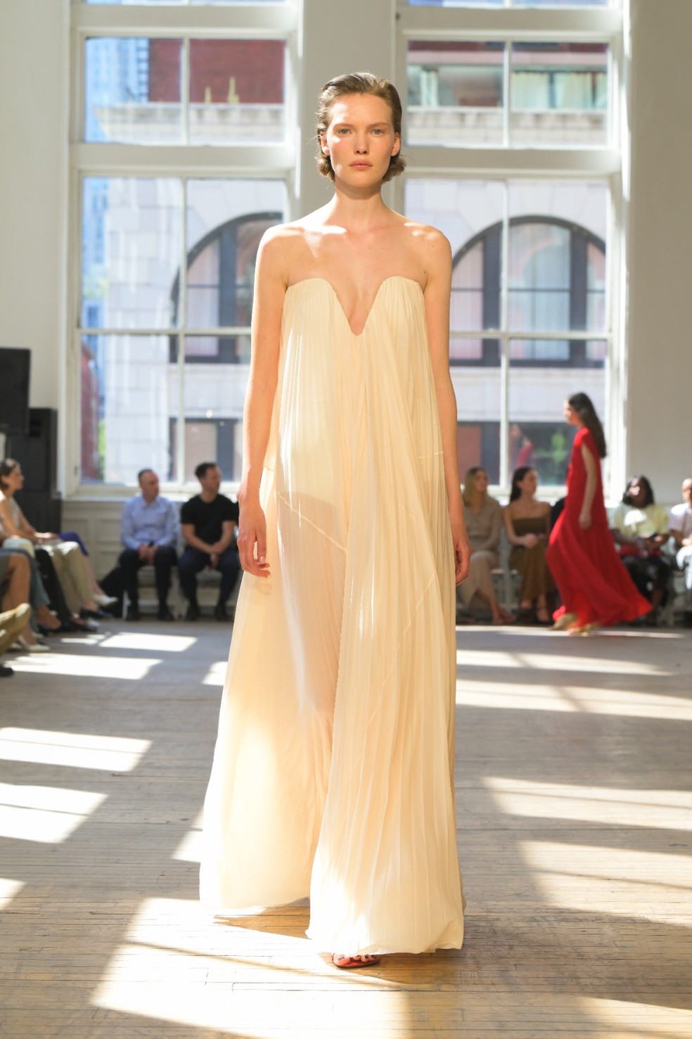 Proenza Schouler primavera/verão 2025 — Foto: Getty Images