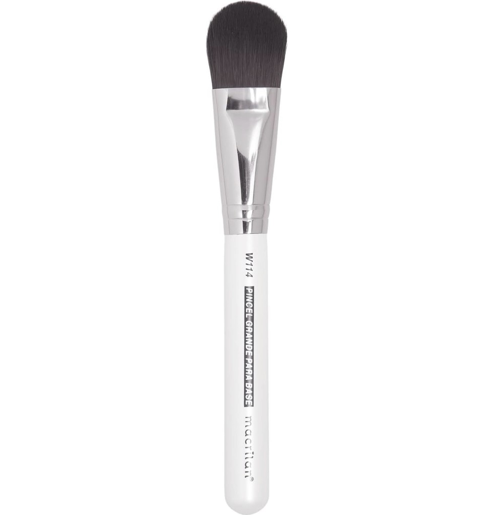 Pincel Profissional Grande Para Base Linha W W114, Macrilan — R$ 24,90 — Foto: Reprodução