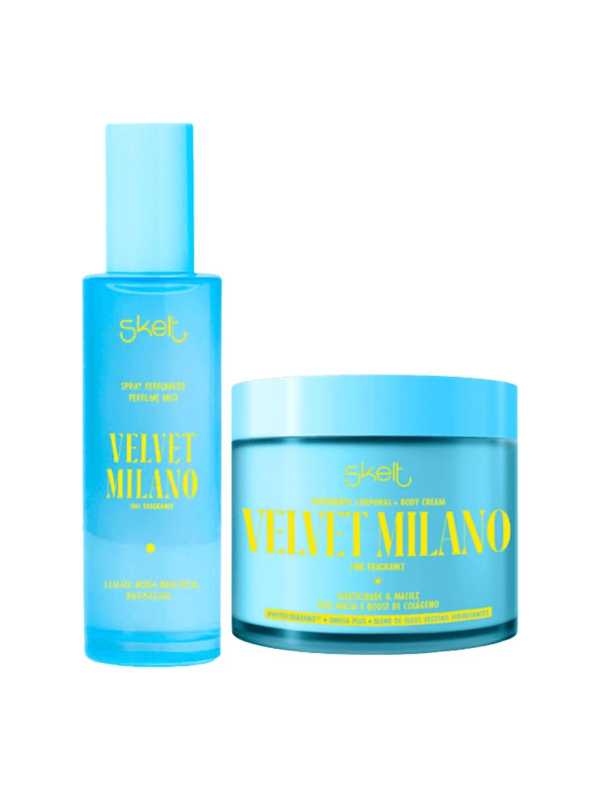 Kit Velvet Milano Creme Corporal e Perfume