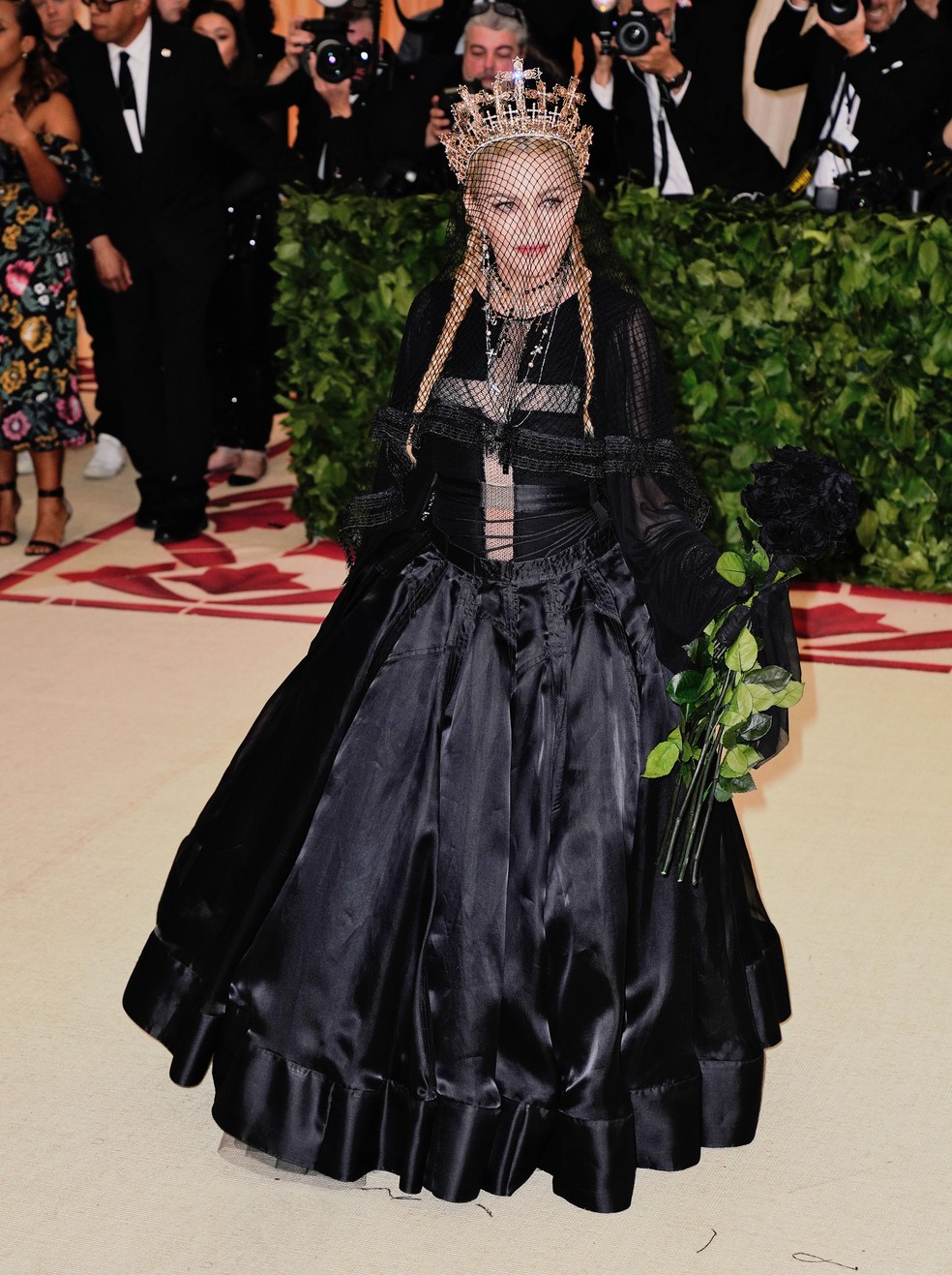 Madonna no Met Gala 2018 — Foto: Getty Images