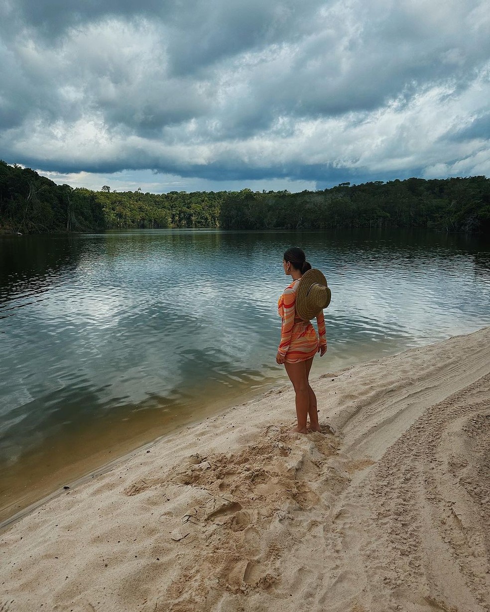Giovanna Lancellotti abre álbum de fotos de viagem ao Amazonas  — Foto: Reprodução/Instagram