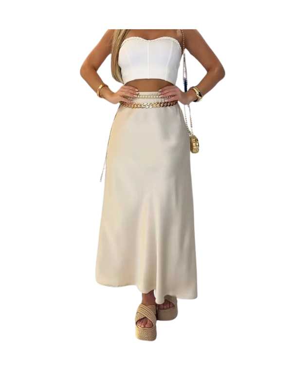Saia Midi Cetin Alta Elegante