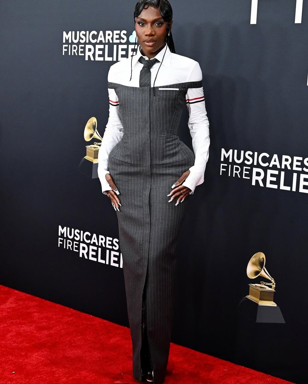 Doechii - Grammys 2025 — Foto: Getty Images