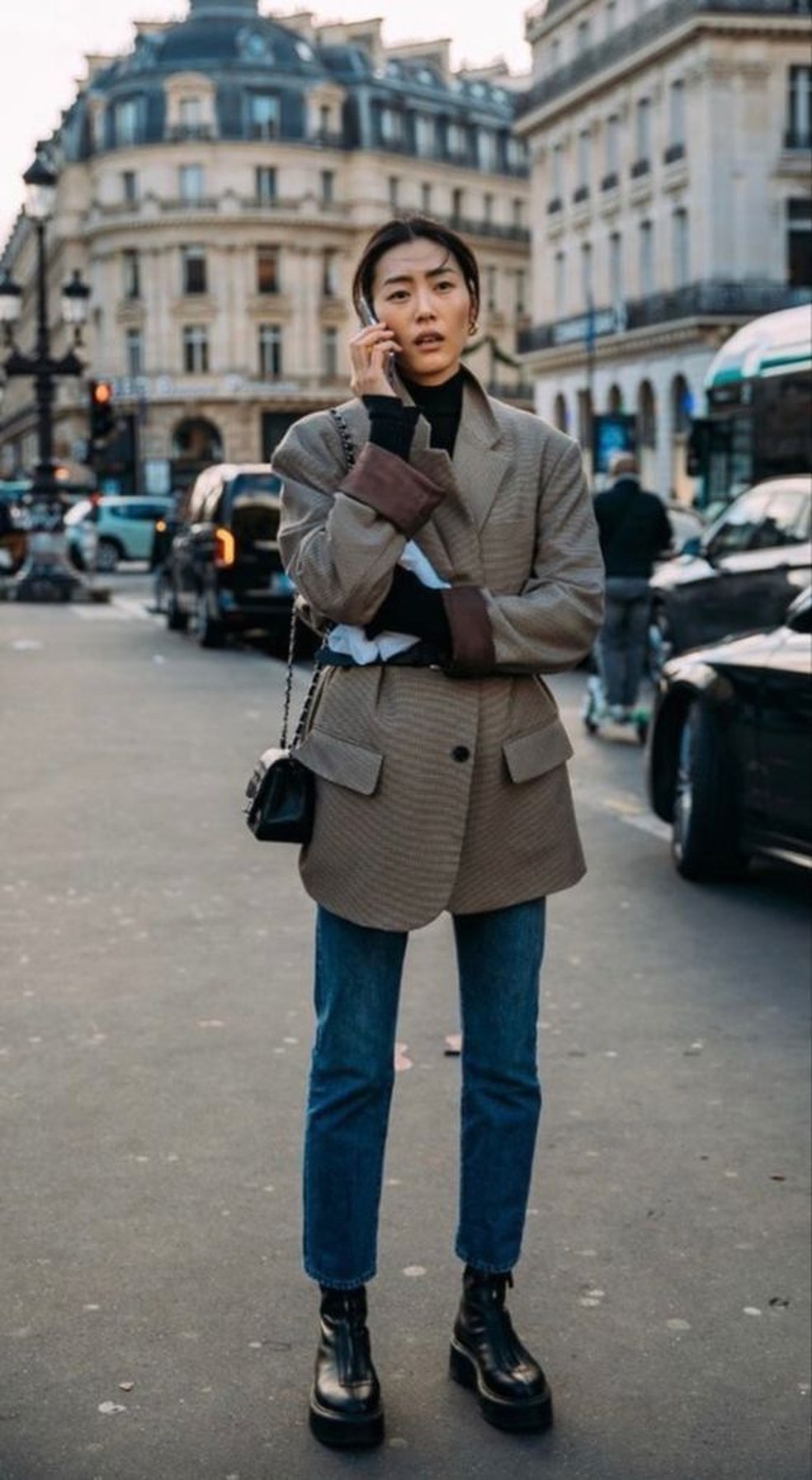 Crie um look com bota cano curto marcante para diferentes ocasiões — Foto: Reprodução/Pinterest @wearopeneast