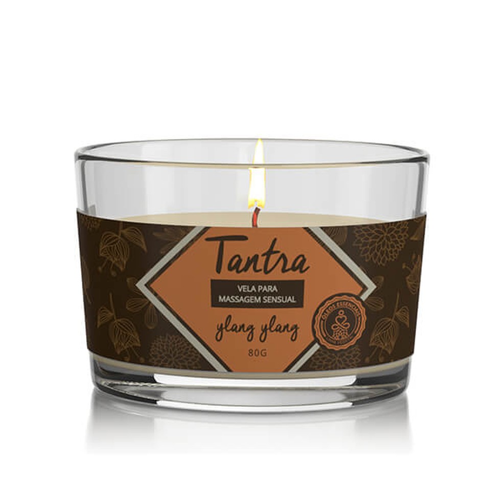 Vela Para Massagem Sensual Ylang Ylang, de Tantra (R$ 96,80) — Foto: Divulgação
