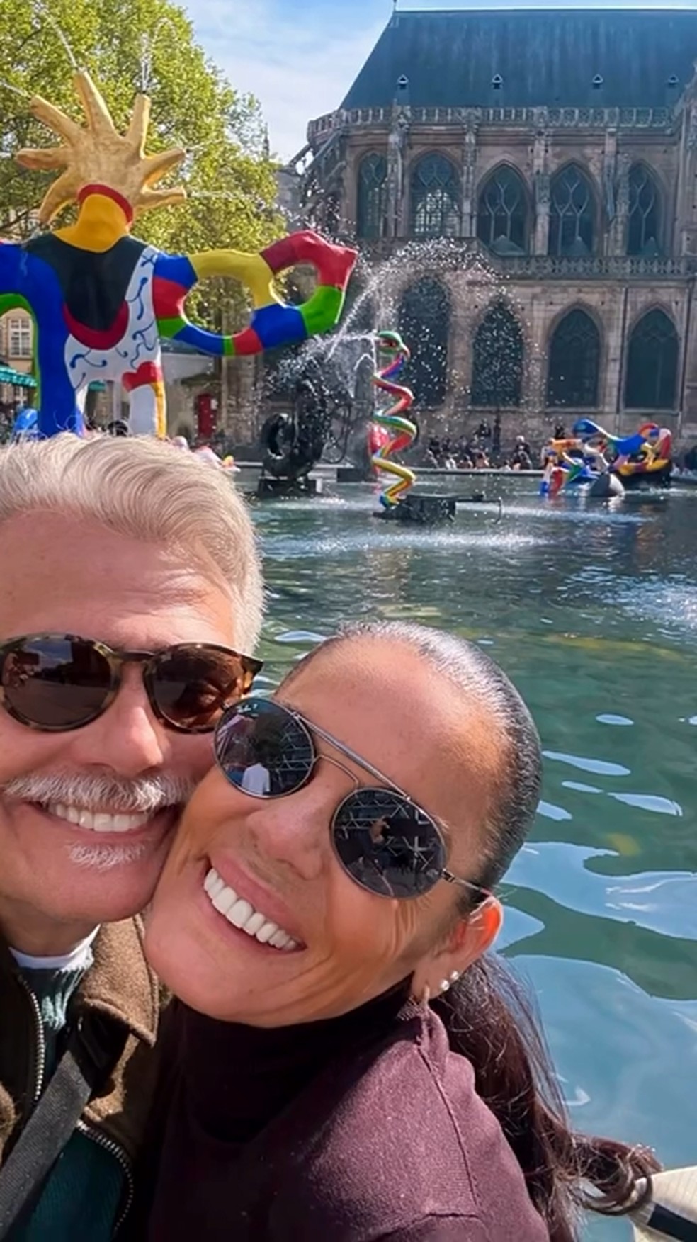 Mocita Fagundes celebra lua de mel com Tarcísio Filho em Paris e abre álbum da viagem — Foto: Reprodução/Instagram