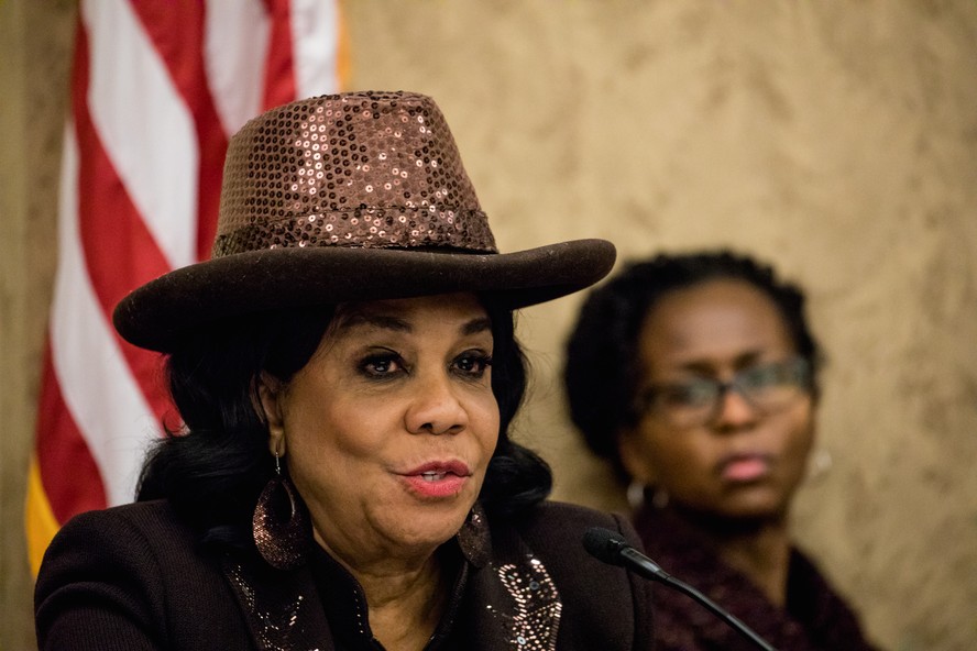 A congressista Frederica Wilson, que representa o estado da Flórida no Congresso dos Estados Unidos