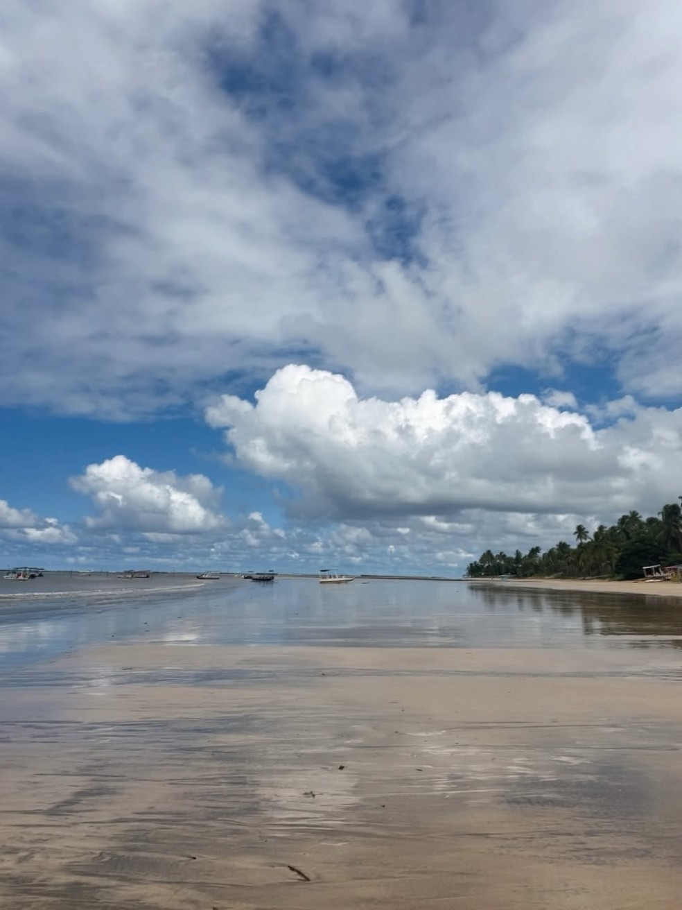 Gloria Pires mostra paisagem paradisíaca — Foto: Reprodução/ Instagram @gpiresoficial