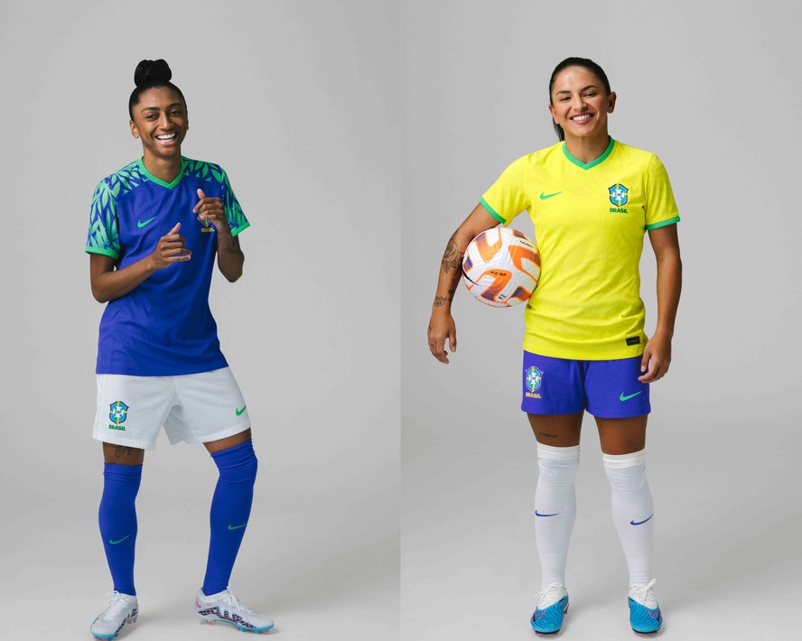 FOTOS: Patrocinadora lança novos uniformes da Seleção Brasileira e de  outros países - NSC Total