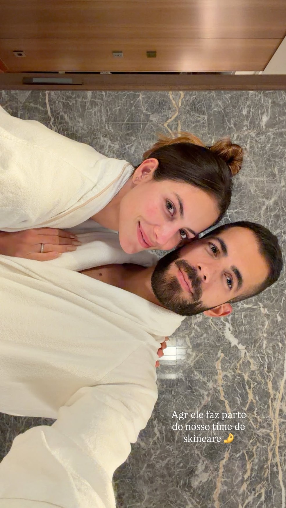 Na Coreia do Sul, Mari Gonzalez e Pipo Marques fazem rotina de skincare com 11 passos juntos — Foto: Reprodução/Instagram