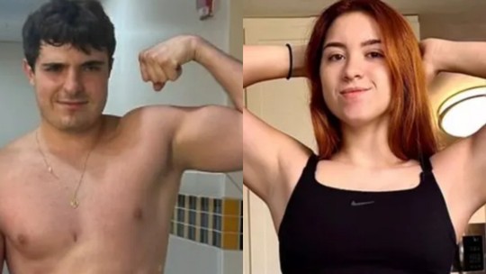 Antes e depois: filhos de Gugu Liberato mostram transformação no corpo com dieta e treino
