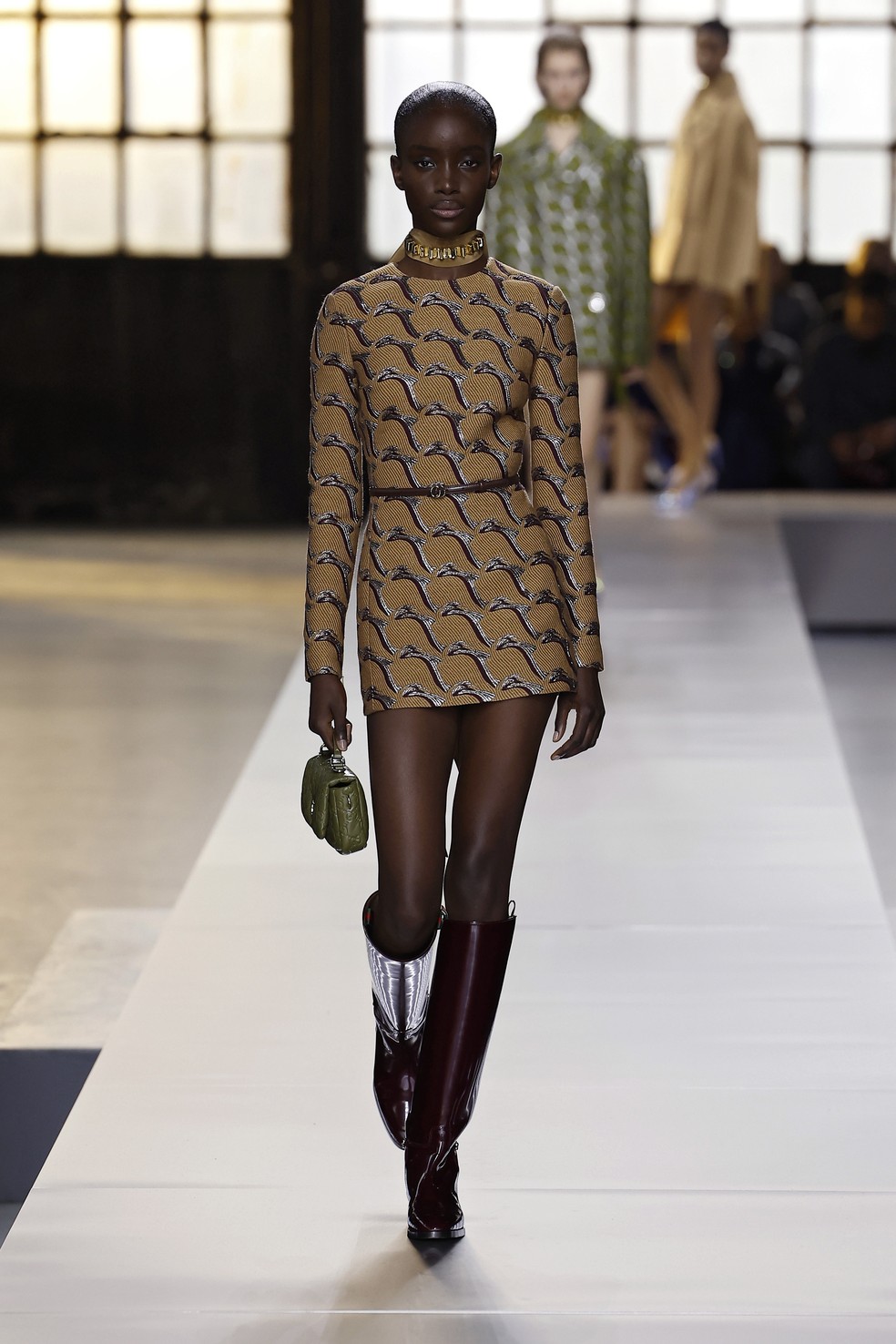 Gucci na Semana de Moda de Milão — Foto: Getty Images