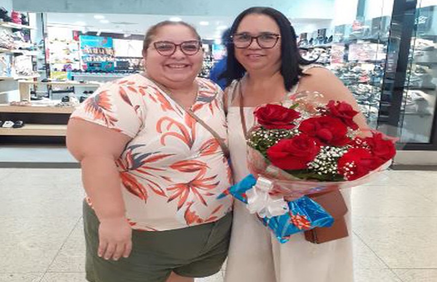 Regilene Costa Almeida e Irislandia Socorro estão juntas há 11 anos