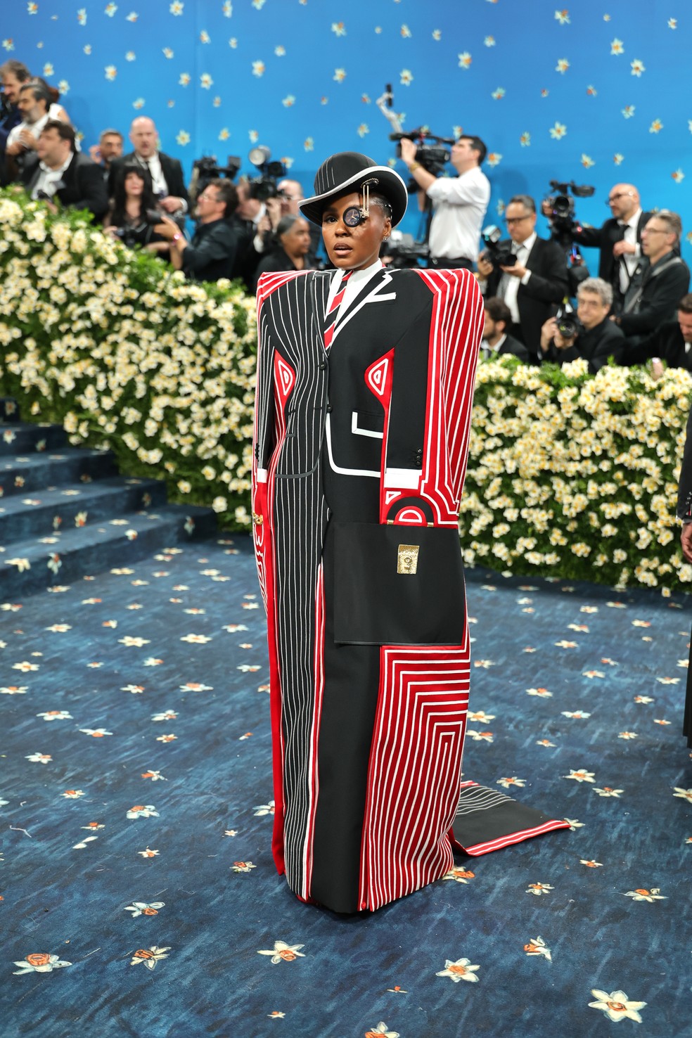 Janelle Monáe no Met Gala 2025 — Foto: Getty Images