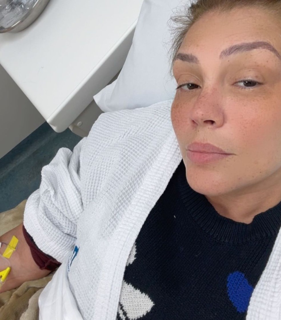 Simony desabafa apos passar por exame decisivo — Foto: Reprodução/ Instagram