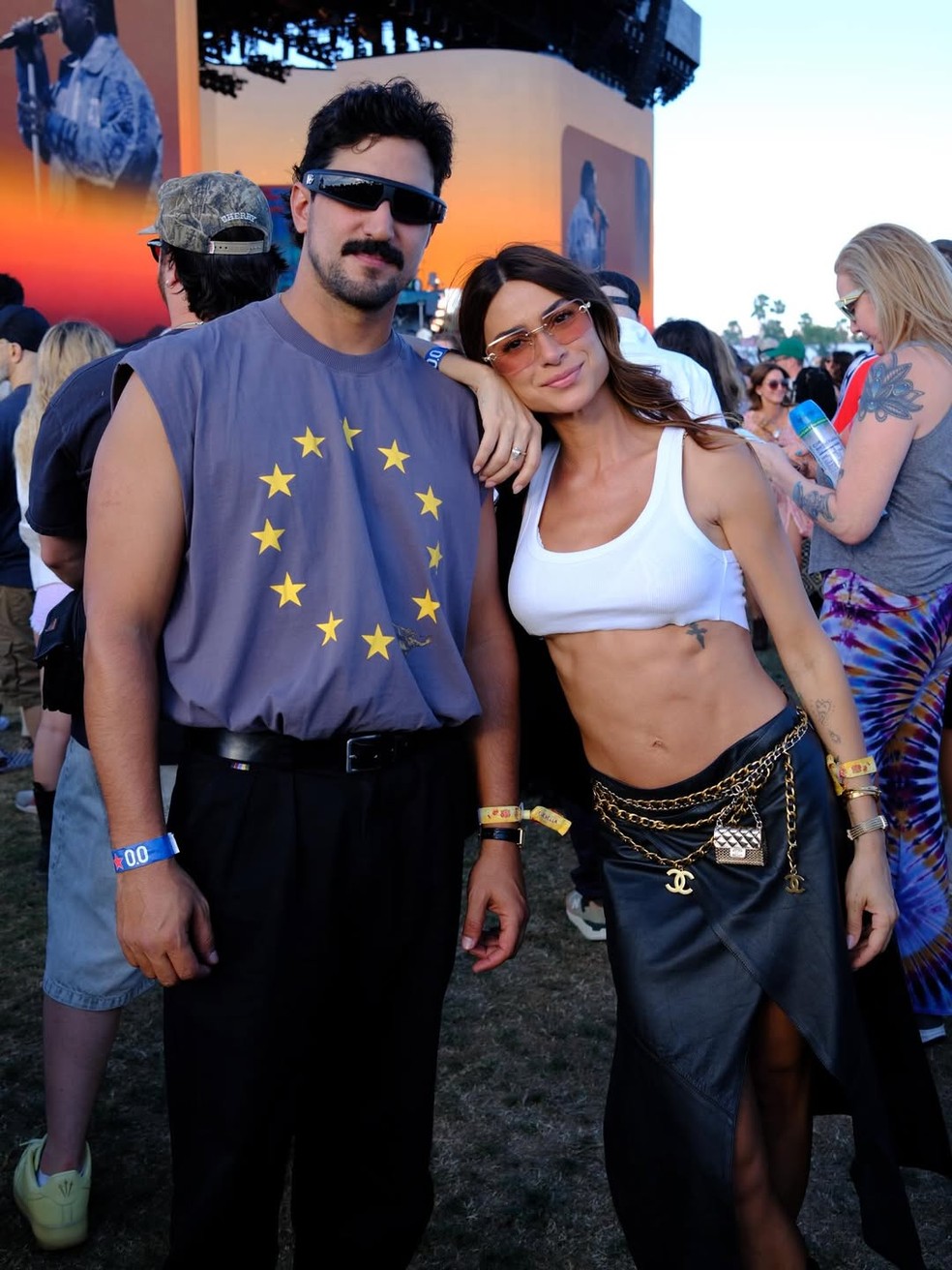 Thaila Ayala abriu álbum de fotos no Coachella — Foto: Reprodução/ Instagram