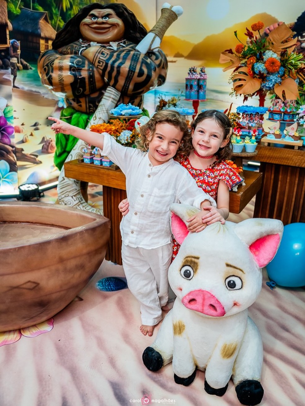 Thaila Ayala mostra superfesta de aniversário da filha — Foto: Reprodução/ Instagram