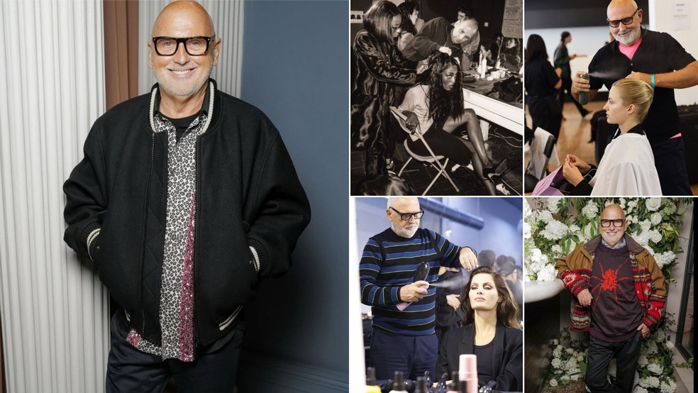 Sam McKnight, cabeleireiro e fundador da Hair By Sam McKnight — Foto: Reprodução Instagram @sammcknight1