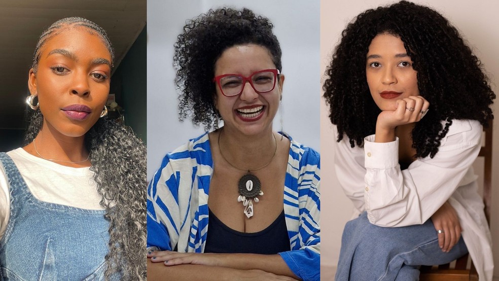 As sáficas revelam que os estereótipos no sexo nem nem sempre refletem o que acontece na prática. Na foto a analista de qualidade social Victoria Faria, a jornalista Camila Marins e a estrategista de redes sociais Jussara Nascimento — Foto: Reprodução/Acervo Pessoal