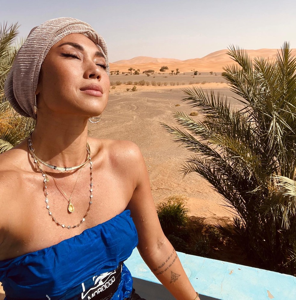 Danni Suzuki abre álbum de viagem ao Marrocos — Foto: reprodução/istagram