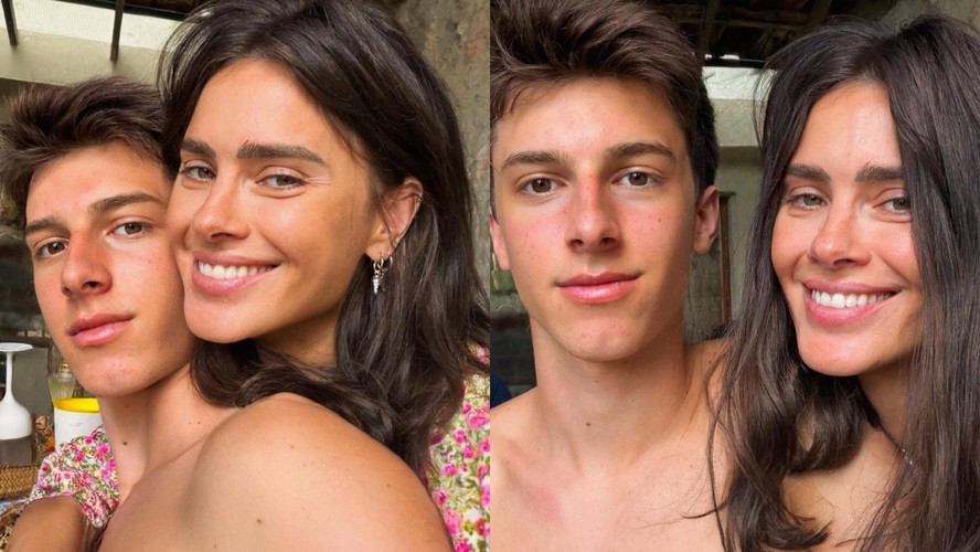 Carolina Dieckmmann se declara para filho que mora no exterior