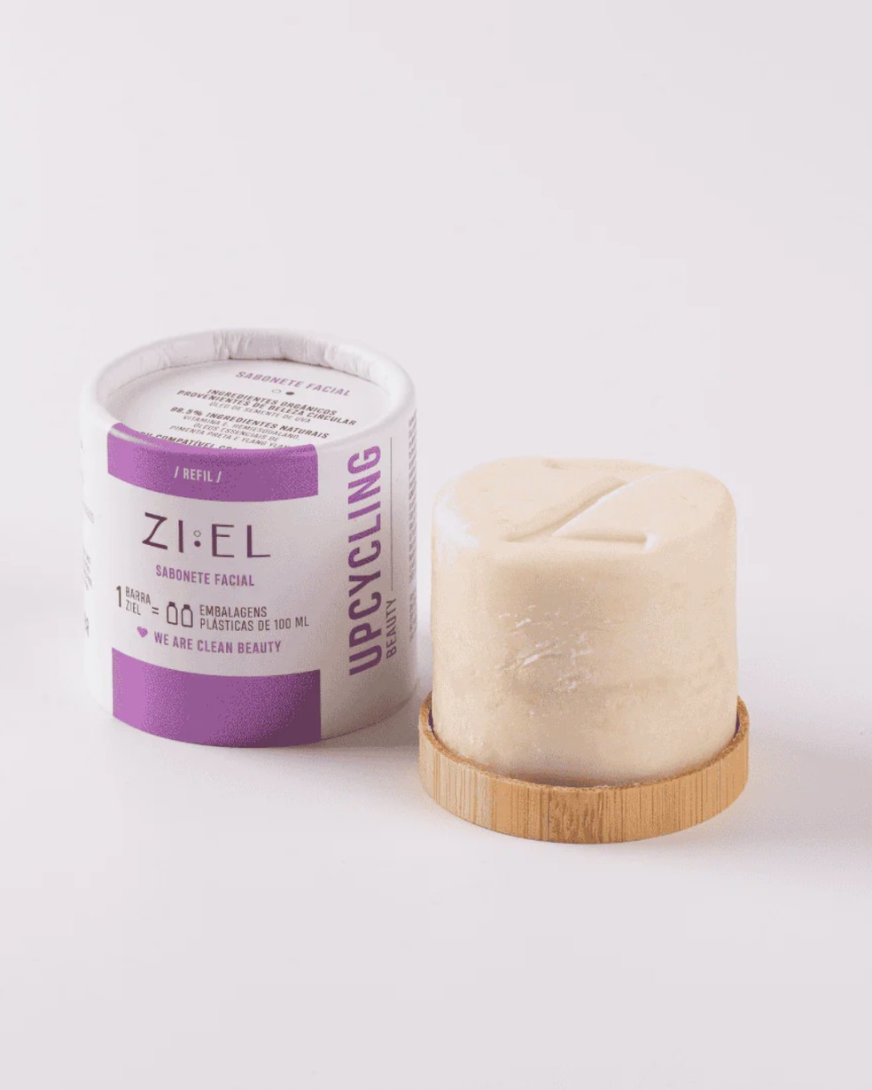 Sabonete Facial Upcycling de Casca de Uva, Ziel, 67,00 — Foto: Divulgação