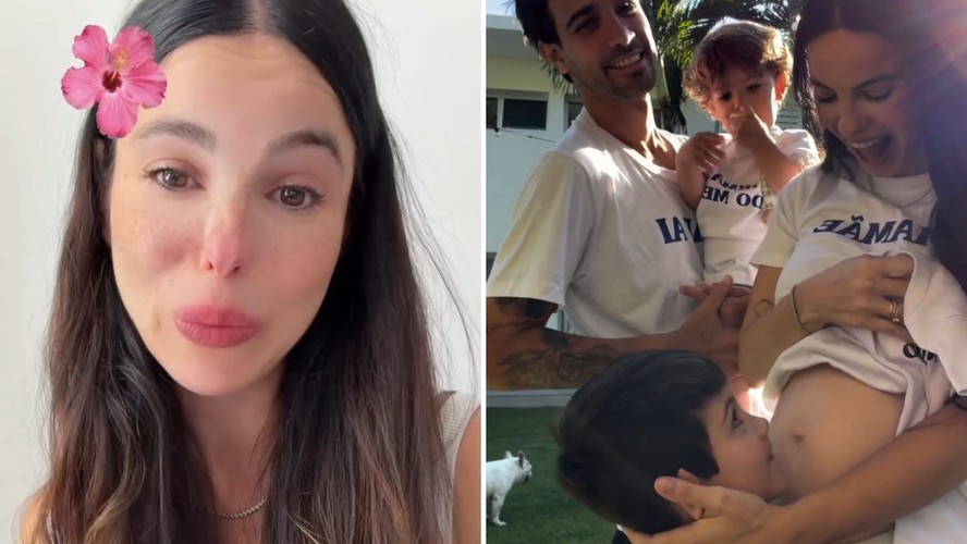 Sthefany Brito chora após revelar gravidez