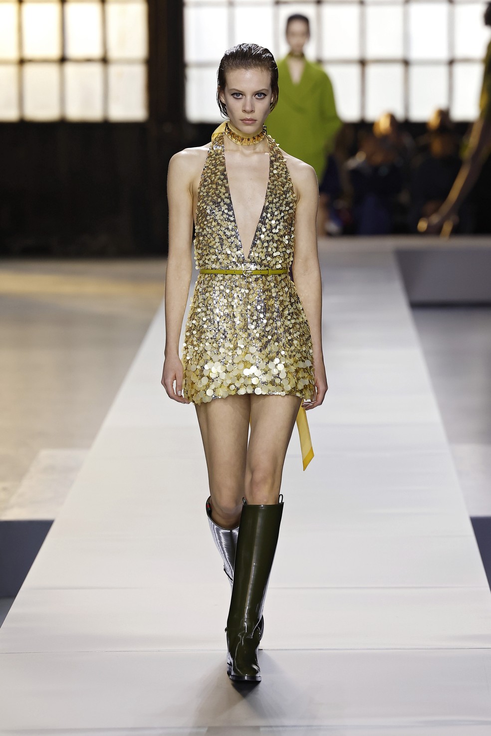 Gucci na Semana de Moda de Milão — Foto: Getty Images
